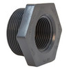 Nibco CA15500-B10 451834 1 1/2X11/4 TXT BUSH PVC 80, Flush Thread Reducer Bushing MPT x FPT - PVC Schedule 80, 4518-3-4  - Box of 10
