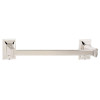 Alno Geometric A7920-12-PN Towel Bar Transitional in Polished Nickel
