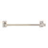 Alno Geometric A7920-18-SN Towel Bar Transitional in Satin Nickel