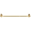 Alno Classic Traditional A8020-24-PB Towel Bar Traditional in Polished Brass