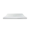 Transolid FZST6040C-31 Trimslate 60-in x 40-in Shower Base with Adjustable Single Threshold and Center Drain, White