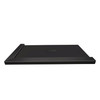 Transolid FZSDT6340C-09 Trimslate 63-in x 40-in Shower Base with Adjustable Double Threshold and Center Drain, Black