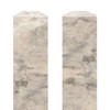 Transolid SFIM962-49V Saramar .25-in x 1-in x 96-in Flat Inside Corner Molding, Sand Creme Velvet