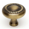 Alno Rope A812-14-AE Knob Traditional 1-1/4-in in Antique English
