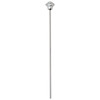RP91401 Victorian Lift Rod and Finial, Chrome
