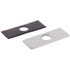 RP78358BL Other Escutcheon and Gasket 3 hole, Matte Black