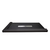Transolid FZSDT6048C-09 Trimslate 60-in x 48-in Shower Base with Adjustable Double Threshold and Center Drain, Black