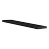 WC648-09 .5-in x 6-in x 48-in Surface Wall Cap, Black