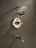 RP6025KSPR Other Shower Flange, Lumicoat Black Stainless