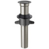 RP101632BL Other Metal Push Pop without Overflow, Matte Black