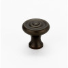 Knob Traditional 3/4-in in Chocolate Bronze