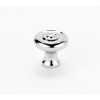 Knob Traditional 3/4-in in Polished Chrome