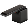H267BL Ara Metal Lever Handle Set, Matte Black