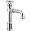 687-PR-DST Broderick 7.13-in x 2.00-in x 9.00-in Single Handle Bathroom Faucet, Lumicoat Chrome