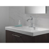 Delta 15864LF Geist 7.25-in x 6.31-in x 9.50-in Single Handle Bathroom Faucet, Chrome