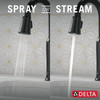 9984-BL-DST Renaldi 8.81-in x 2.81-in x 14.44-in Single-Handle Pull-Down Bar and Prep Faucet, Matte Black
