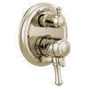 T27997-PN Cassidy Traditional Monitor 17 Series Valve Trim with 6-Setting Integrated Diverter, Polished Nickel