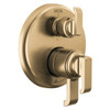 T27989-CZ-PR Tetra 17 Series Integrated Diverter Trim with 6-Setting, Lumicoat Champagne Bronze