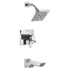 T17499-PR Pivotal Monitor 17 Series H2Okinetic Tub and Shower Trim, Lumicoat Chrome