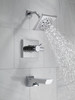 T17499-PR Pivotal Monitor 17 Series H2Okinetic Tub and Shower Trim, Lumicoat Chrome