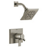 T17299-SS-PR Pivotal Monitor 17 Series H2Okinetic Shower Trim, Lumicoat Stainless