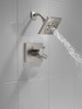T17299-SS-PR Pivotal Monitor 17 Series H2Okinetic Shower Trim, Lumicoat Stainless