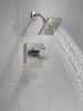 T17299-SS-PR Pivotal Monitor 17 Series H2Okinetic Shower Trim, Lumicoat Stainless