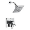 T17299-PR Pivotal Monitor 17 Series H2Okinetic Shower Trim, Lumicoat Chrome