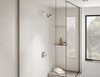 T17299-PR Pivotal Monitor 17 Series H2Okinetic Shower Trim, Lumicoat Chrome