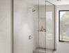 T17299-PR Pivotal Monitor 17 Series H2Okinetic Shower Trim, Lumicoat Chrome