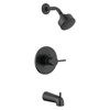 T14459-BL-PP Modern Monitor 14 Series Tub & Shower Trim, Matte Black