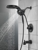T14459-BLLHD Trinsic Monitor 14 Series Tub & Shower Trim Less Head, Matte Black