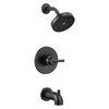 T14459-BL Trinsic Monitor 14 Series Tub & Shower Trim, Matte Black