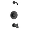 T14458-BLLHD Trinsic Tub Shower Trim Less Shower Head, Matte Black