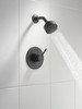 T14259-BL-PP Modern Monitor 14 Series Shower Trim, Matte Black