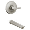 T14172-SS-PR Galeon 14 Series Tub Trim, Lumicoat Stainless