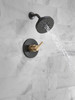 Delta 142749-GZ Nicoli Monitor 14 Series Shower Only, Matte Black Champagne Bronze