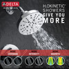 Delta 144749Delta Nicoli Monitor 14 Series H2Okinetic Tub and Shower, Chrome