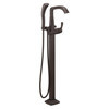 T4776-RBFL Stryke Delta Stryke Single Handle Floor Mount Tub Filler Trim, Venetian Bronze