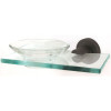 Alno Contemporary I A8330-BRZ Modern Soap Dish 6-3/4-in in Bronze