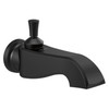 RP100196BL Dorval Pull-up Diverter Tub Spout, Matte Black
