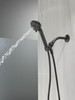 75413DBL Universal Showering Components 4-Setting Hand Shower, Matte Black