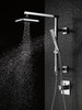 59140-PR-PK Universal Showering Components H2OKinetic Hand Shower 1.75 GPM 4-Setting, Lumicoat Chrome