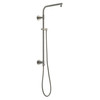 58820-SS-PR Universal Showering Components Emerge 26" Round Shower Column, Lumicoat Stainless