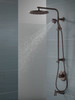 58820-RB Universal Showering Components Shower Column 26" Round, Venetian Bronze