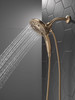 58620-CZ-PR-PK Universal Showering Components H2Okinetic In2ition 5-Setting Two-In-One Shower, Lumicoat Champagne Bronze