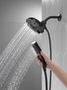 58620-BL-PK Universal Showering Components In2ition H2Okinetic 5-Setting Two-in-One Shower, Matte Black