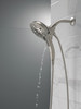 58620-SS25-PK Universal Showering Components In2ition H2Okinetic 5-Setting Two-in-One Shower, Stainless