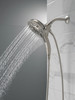 58620-SS25-PK Universal Showering Components In2ition H2Okinetic 5-Setting Two-in-One Shower, Stainless