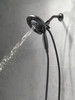 Delta 58480-BL25-PK Universal Showering Components H2Okinetic In2ition 5-Setting Two-in-One Shower, Matte Black